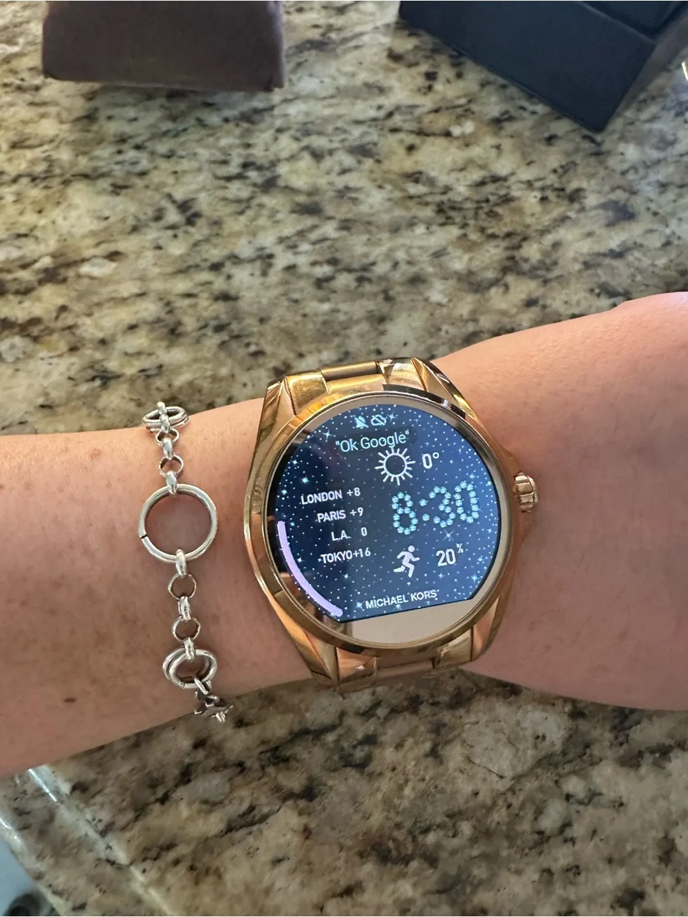 Michael Kors Bradshaw Rose Gold Smartwatch